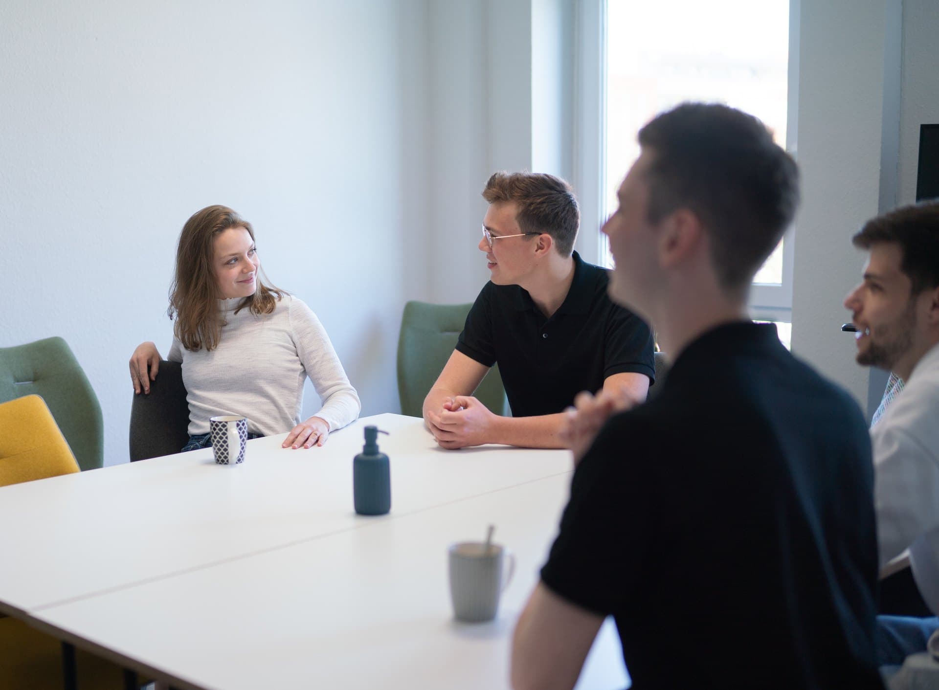Das Prachtlachs-Team beim Strategie-Meeting